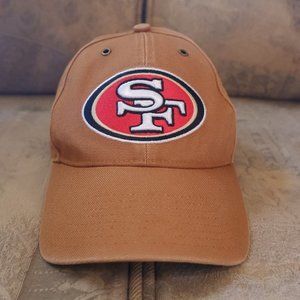 Brown San Francisco 49ers Strapback Hat